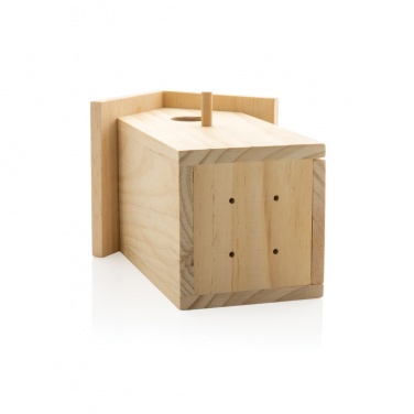 Logotrade promotional giveaway image of: Wooden birdhouse