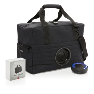 Logo trade promotional merchandise picture of: Party speaker cooler bag