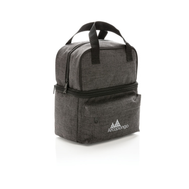 Logo trade promotional merchandise image of: Cooler bag with 2 insulated compartments