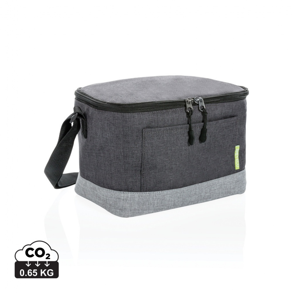 Logotrade promotional gift image of: Duo colour RPET cooler bag