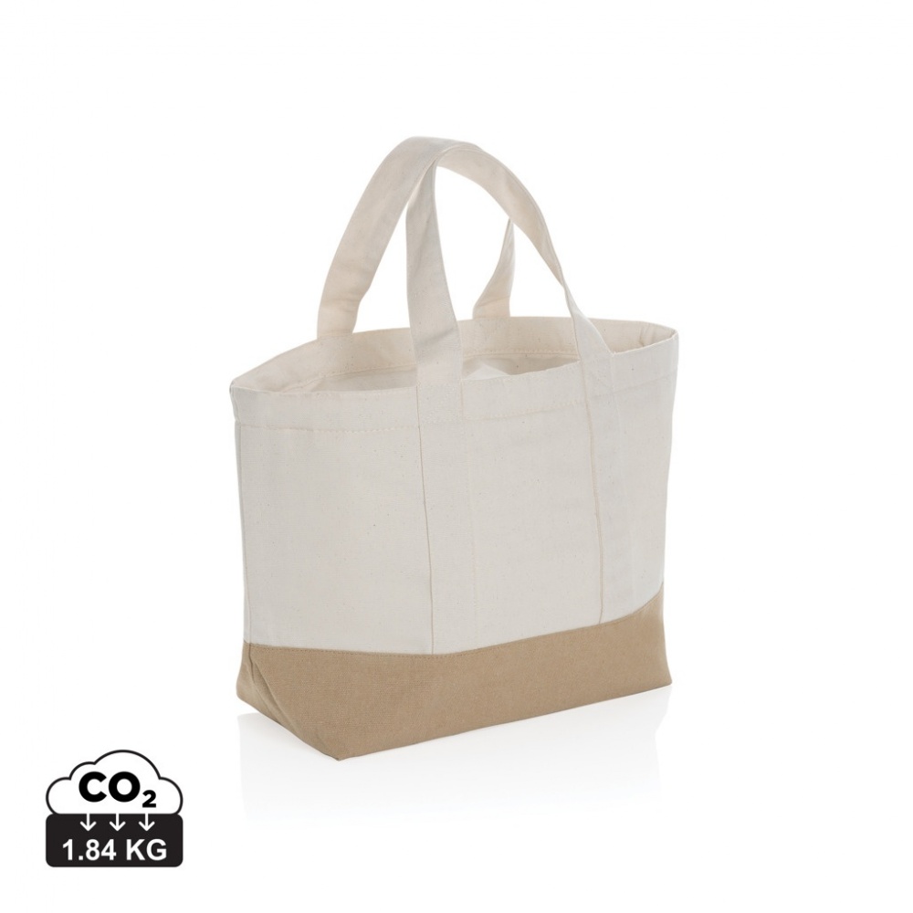 Logo trade promotional merchandise picture of: Impact Aware™ 285 gsm rcanvas cooler bag undyed