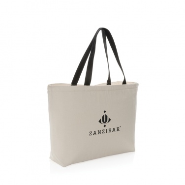 Logotrade advertising product picture of: Impact Aware™ 285 gsm rcanvas large cooler tote undyed