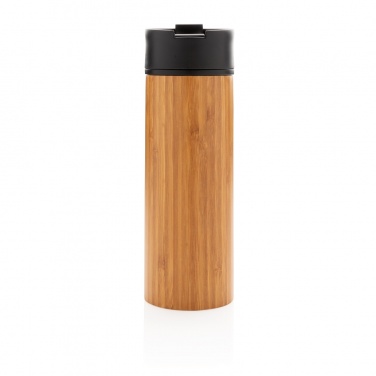 Logotrade promotional giveaways photo of: Bogota vacuum bamboo coffee mug