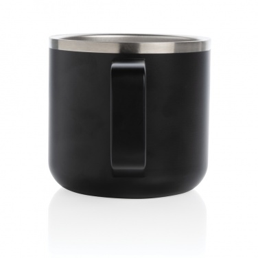Logo trade corporate gifts image of: Stainless steel camp mug