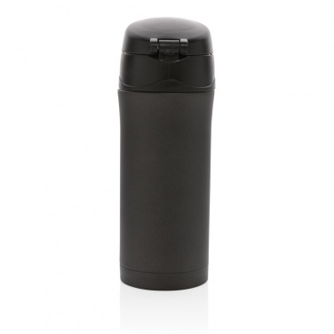 Logo trade promotional gift photo of: Metallic easy lock vacuum mug