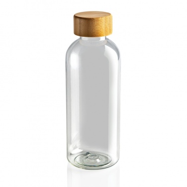 Logotrade promotional item image of: RCS RPET bottle with bamboo lid