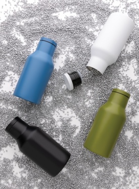 Logo trade advertising product photo of: RCS Recycled stainless steel compact bottle