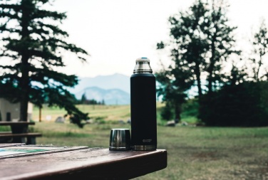Logo trade promotional gift photo of: Swiss Peak Elite 1L copper vacuum flask