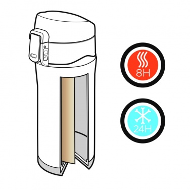 Logotrade advertising product image of: Swiss Peak Elite copper vacuum mug