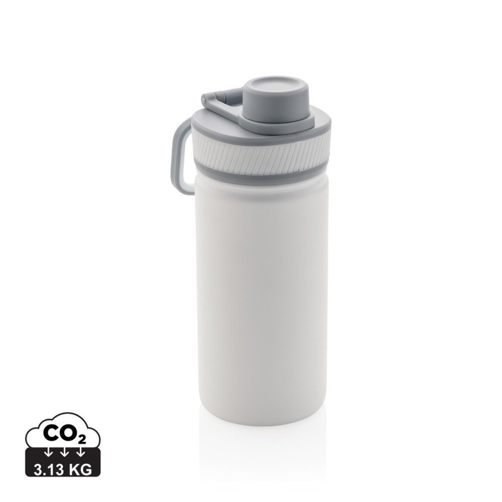Logotrade promotional merchandise picture of: Vacuum stainless steel bottle with sports lid 550ml