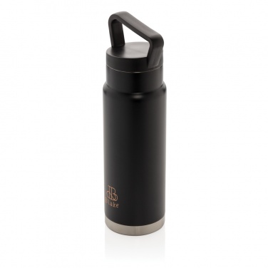 Logo trade promotional merchandise photo of: Leakproof vacuum on-the-go bottle with handle
