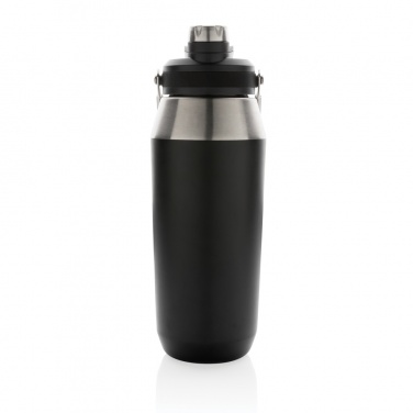 Logotrade advertising product image of: Vacuum stainless steel dual function lid bottle 1L