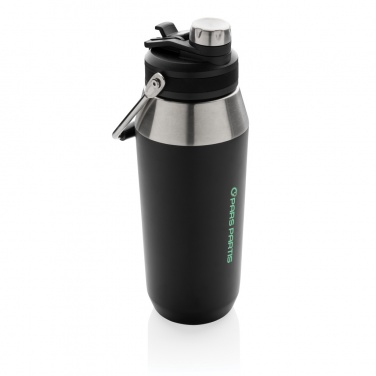 Logo trade promotional items image of: Vacuum stainless steel dual function lid bottle 1L