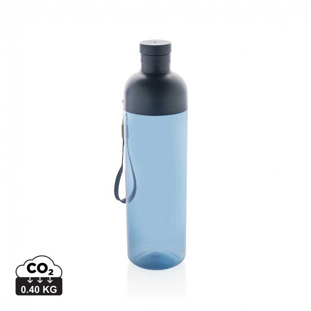 Logo trade promotional merchandise picture of: Impact RCS recycled PET leakproof water bottle 600ml