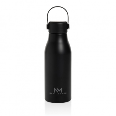 Logotrade promotional merchandise image of: Pluto RCS Certified recycled aluminium bottle 680ml