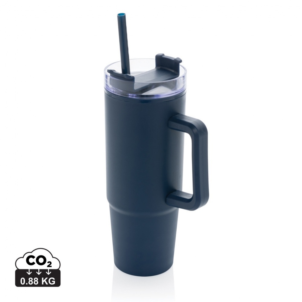 Logotrade promotional merchandise picture of: Tana RCS plastic tumbler with handle 900ml
