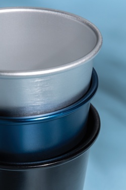 Logo trade advertising products picture of: Alo RCS recycled aluminium lightweight cup 450ml