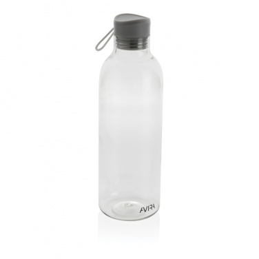Logo trade promotional giveaways image of: Avira Atik RCS Recycled PET bottle 1L