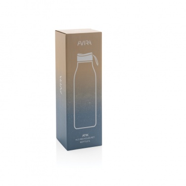 Logo trade promotional giveaways picture of: Avira Atik RCS Recycled PET bottle 1L