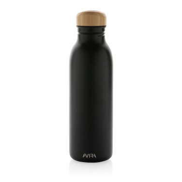 Logotrade business gifts photo of: Avira Alcor RCS Re-steel single wall water bottle 600 ML