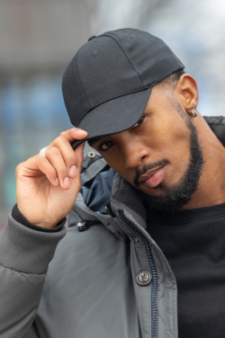 Logo trade promotional item photo of: Impact 6 panel 280gr Recycled cotton cap with AWARE™ tracer