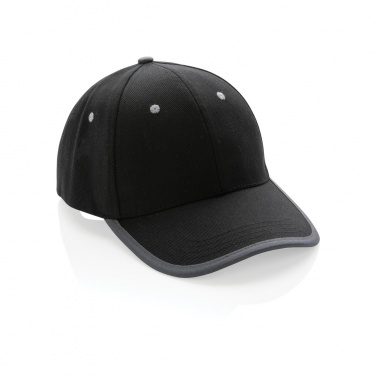 Logotrade promotional product image of: Impact AWARE™ Brushed rcotton 6 panel contrast cap 280gr