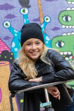 Logotrade advertising products photo of: Impact AWARE™ classic beanie with Polylana®