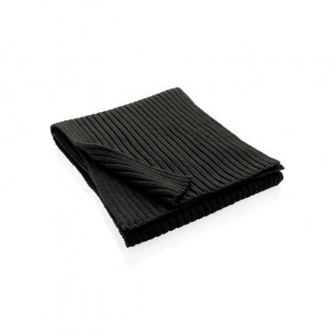 Logo trade promotional product photo of: Impact AWARE™ Polylana® knitted scarf 180 x 25cm