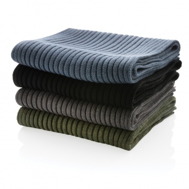 Logo trade promotional product photo of: Impact AWARE™ Polylana® knitted scarf 180 x 25cm