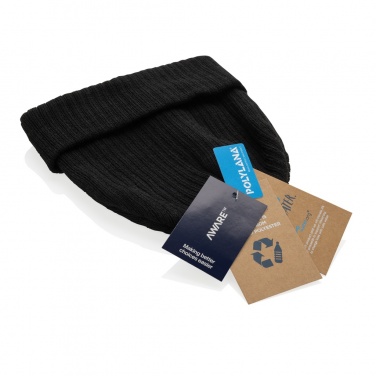 Logotrade promotional giveaway picture of: Pryor AWARE™ Polylana® beanie with cuff