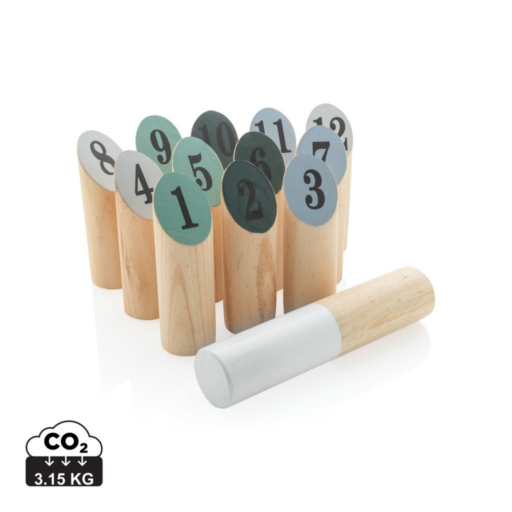 Logotrade promotional item picture of: Wooden scatter set