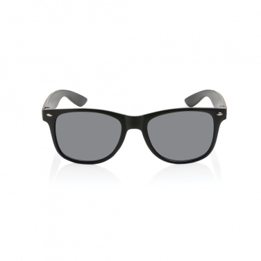 Logo trade promotional giveaway photo of: GRS recycled PC plastic sunglasses with cork