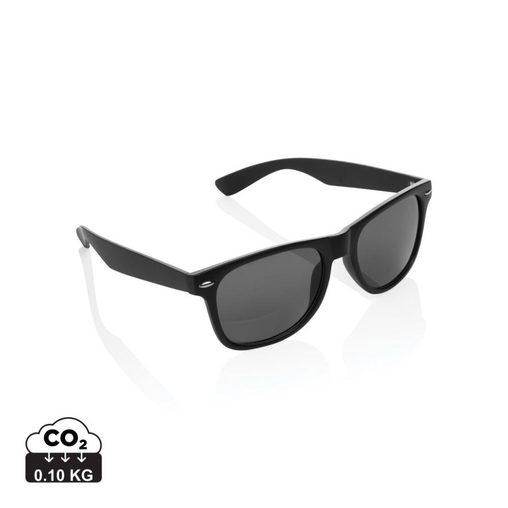 Logo trade corporate gifts picture of: GRS recycled PC plastic sunglasses