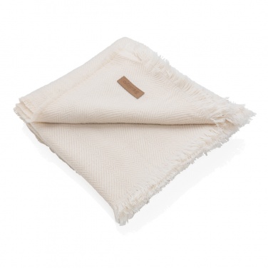 Logo trade advertising products image of: Ukiyo Aware™ Polylana® woven blanket 130x150cm