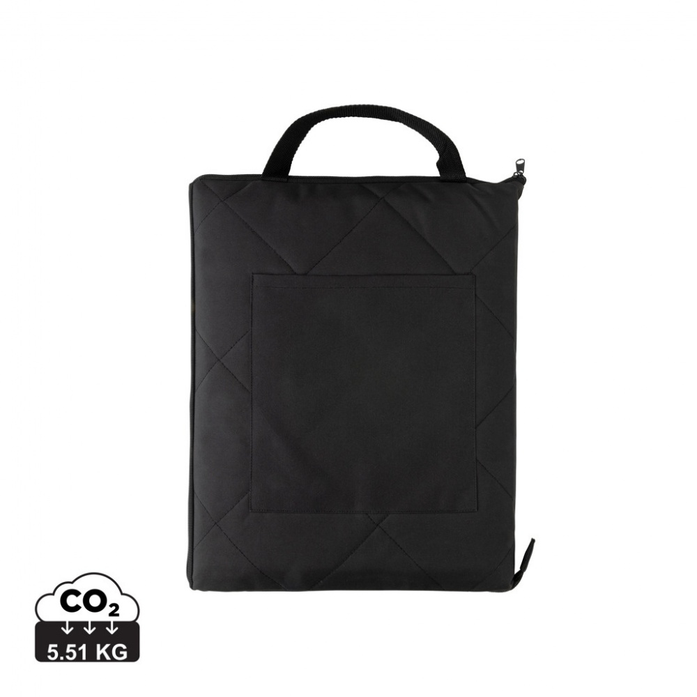 Logotrade advertising product image of: Impact Aware™ RPET foldable quilted picnic blanket