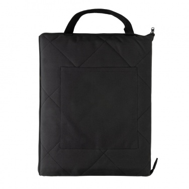 Logo trade promotional gift photo of: Impact Aware™ RPET foldable quilted picnic blanket