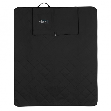 Logo trade corporate gift photo of: Impact Aware™ RPET foldable quilted picnic blanket