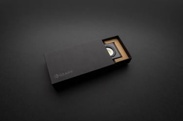 Logo trade promotional merchandise image of: Gear X RCS recycled plastic USB pocket work light 260 lumen