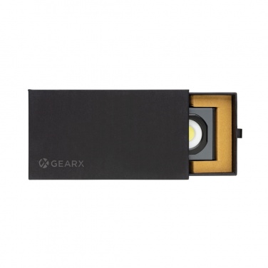 Logotrade promotional product picture of: Gear X RCS recycled plastic USB pocket work light 260 lumen