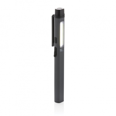 Logotrade promotional merchandise picture of: Gear X RCS recycled plastic USB rechargeable pen light