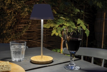 Logotrade corporate gift picture of: Pure Glow RCS usb-rechargeable recycled plastic table lamp