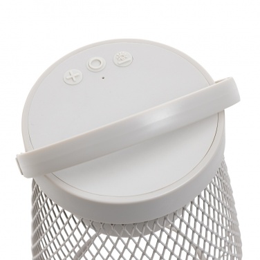 Logo trade promotional items picture of: Aurora RCS recycled plastic USB re-chargeable table lamp