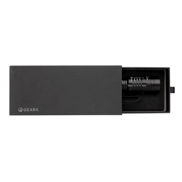 Logo trade corporate gifts picture of: Gear X USB re-chargeable torch