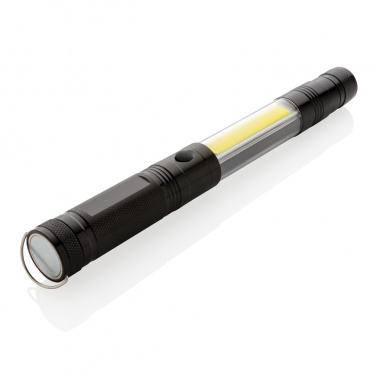 Logo trade corporate gift photo of: Large telescopic light with COB
