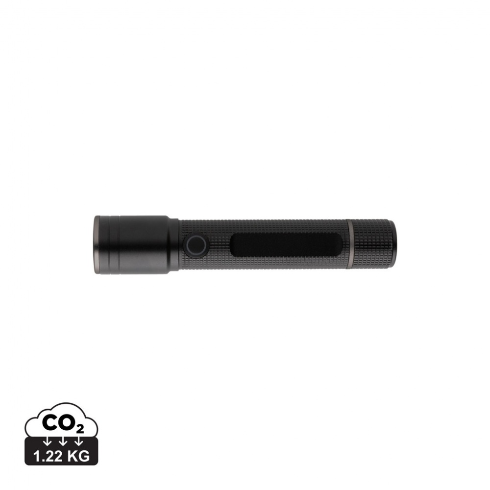 Logotrade promotional gifts photo of: Gear X RCS recycled aluminum USB-rechargeable torch
