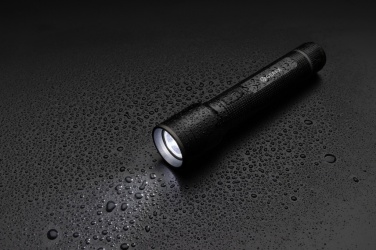 Logotrade promotional merchandise picture of: Gear X RCS recycled aluminum USB-rechargeable torch large