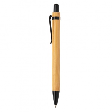 Logo trade promotional giveaway photo of: Bamboo pen