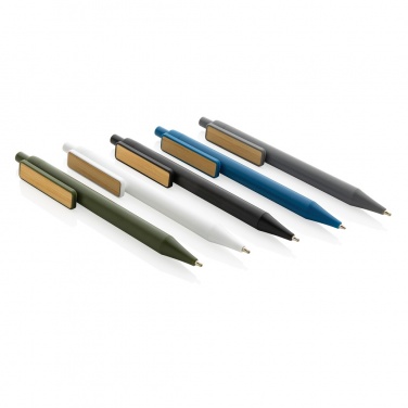 Logotrade promotional product image of: GRS RABS pen with bamboo clip