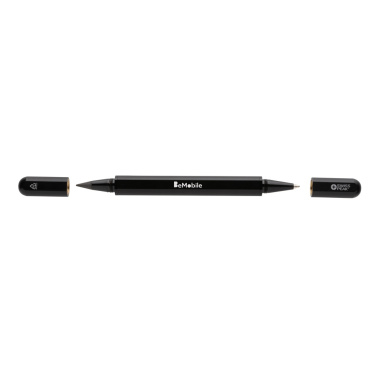 Logotrade corporate gifts photo of: Swiss Peak Storm RCS recycled aluminum dual tip pen