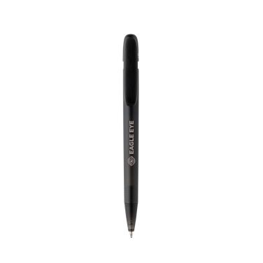 Logo trade promotional giveaway photo of: Devin GRS certified RABS pen transparent